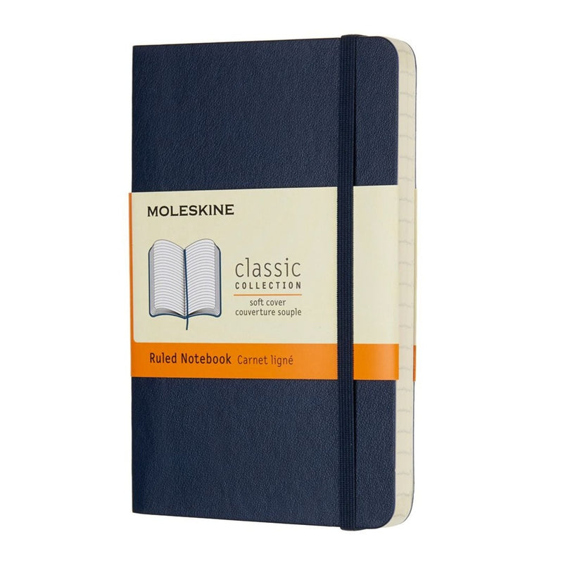 moleskine notebook pocket ruled soft cover