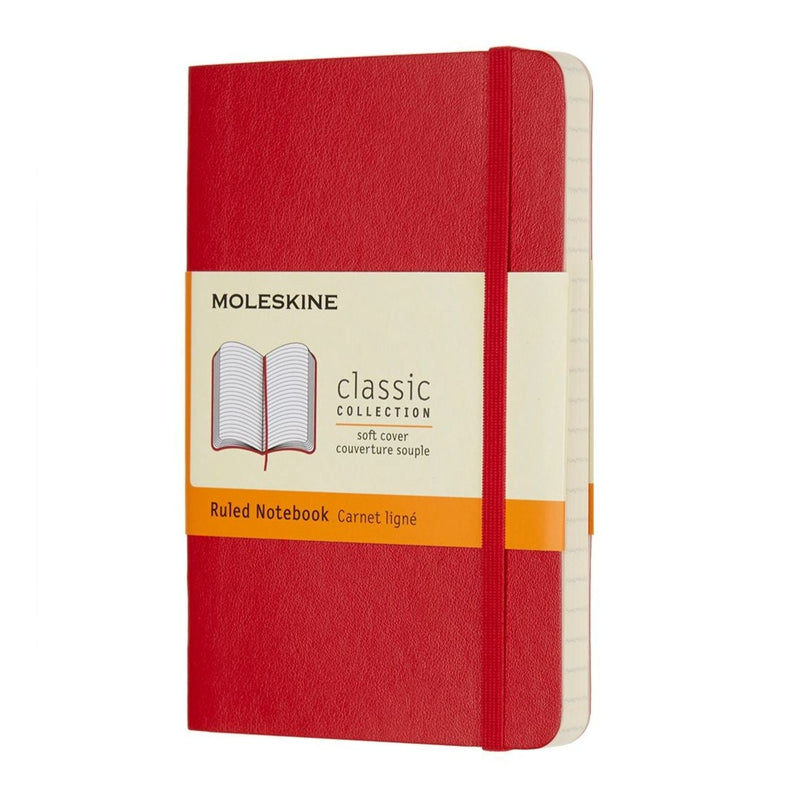 moleskine notebook pocket ruled soft cover