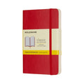 moleskine notebook pocket square soft cover#Colour_SCARLET RED