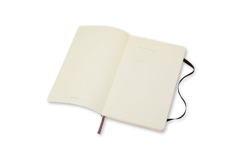 moleskine notebook large ruled soft cover