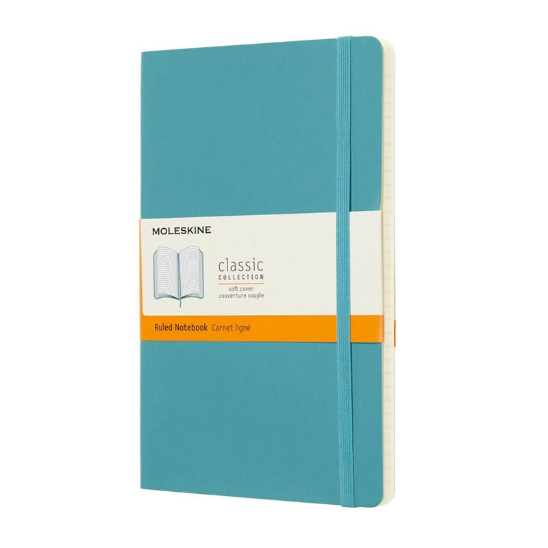 moleskine notebook large ruled soft cover