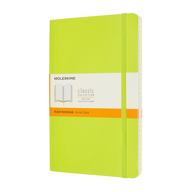 moleskine notebook large ruled soft cover