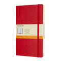 moleskine notebook large ruled soft cover#Colour_SCARLET RED