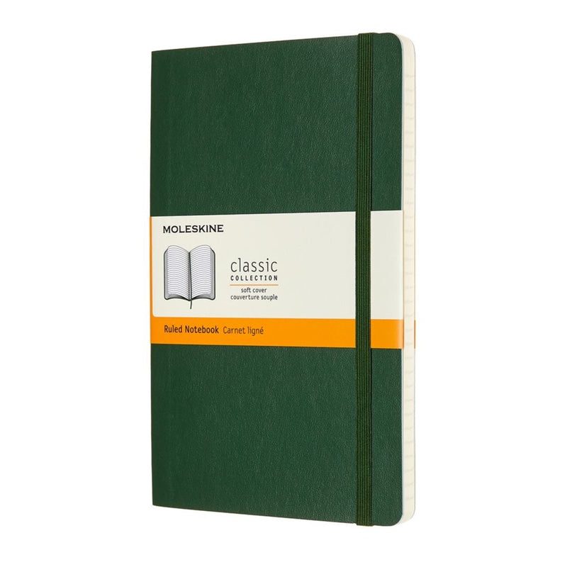 moleskine notebook large ruled soft cover