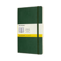 moleskine notebook large square soft cover#Colour_MYRTLE GREEN