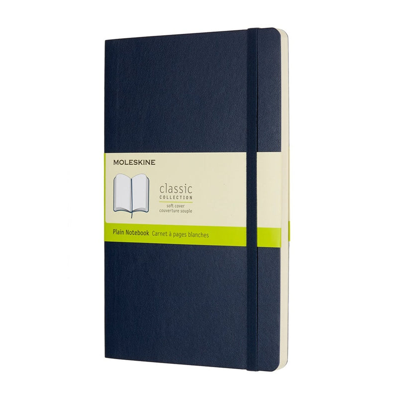 moleskine notebook large plain soft cover