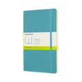 moleskine notebook large plain soft cover#Colour_REEF BLUE