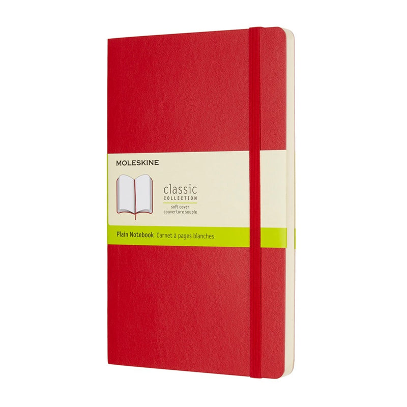 moleskine notebook large plain soft cover