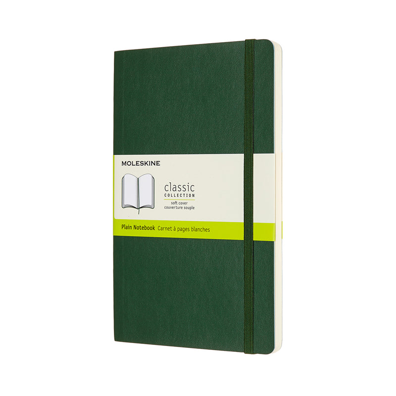 moleskine notebook large plain soft cover