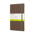 moleskine notebook large plain soft cover#Colour_EARTH BROWN