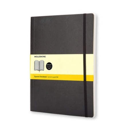 moleskine notebook xtra large square soft cover#Colour_BLACK