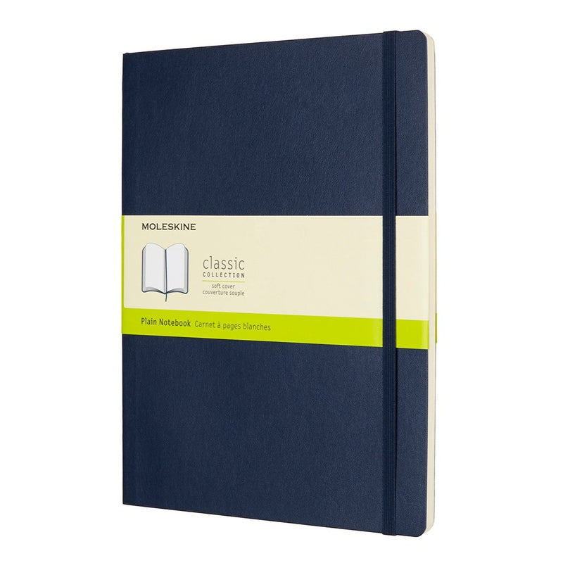 moleskine notebook xtra large plain soft cover