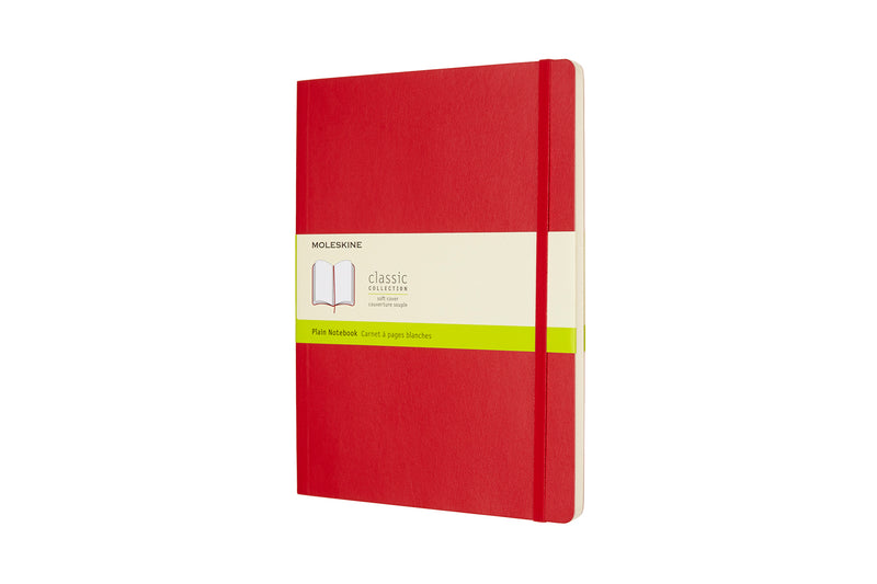 moleskine notebook x-large plain soft