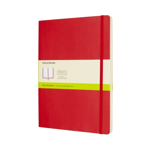 moleskine notebook xtra large plain soft cover