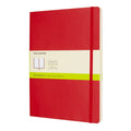 moleskine notebook xtra large plain soft cover#Colour_SCARLET RED