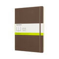 moleskine notebook xtra large plain soft cover#Colour_EARTH BROWN