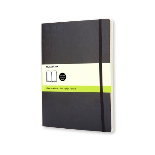 moleskine notebook xtra large plain soft cover