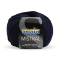 Sesia Mistral Merino Yarn 4ply#Colour_FRENCH NAVY (1265)