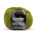 Sesia Mistral Merino Yarn 4ply#Colour_AVOCADO (1820)