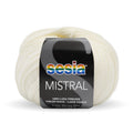 Sesia Mistral MSesia Mistral Merino Yarn 4ply#Colour_CREAM (207)