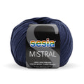 Sesia Mistral Merino Yarn 4ply#Colour_NAVY (474)