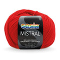 Sesia Mistral Merino Yarn 4ply#Colour_RED (63)