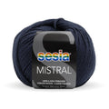 Sesia Mistral Merino Yarn 4ply#Colour_DARK NAVY (884)