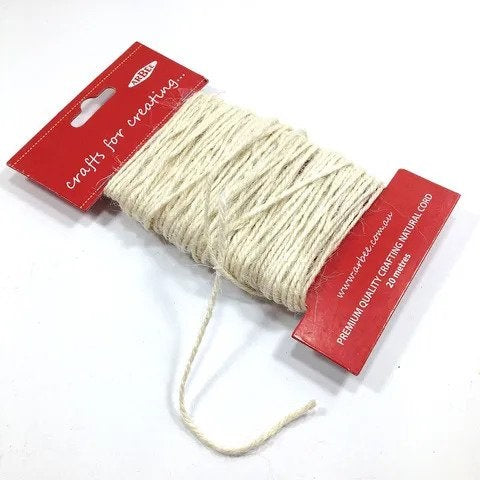 Arbee Macrame String 20m#Colour_NATURAL