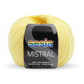 Sesia Mistral Merino Yarn 4ply#Colour_SOFT LEMON (99)