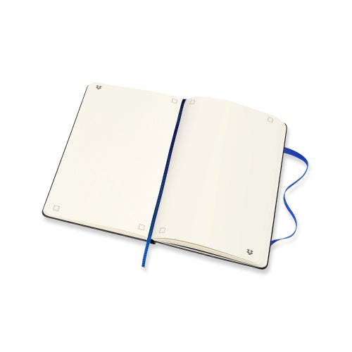 moleskine dropbox smart notebook large black hard cover
