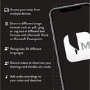 Moleskine SWS3 - Smart Pen 3 + Smart Notebook Large Black