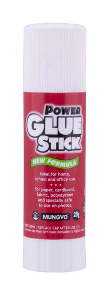 Mungyo Power Glue Stick 25 Gram Pack Of 12