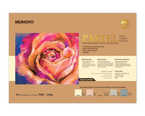 Mungyo Pastel Pad 160gsm Soft 20 Sheets A3
