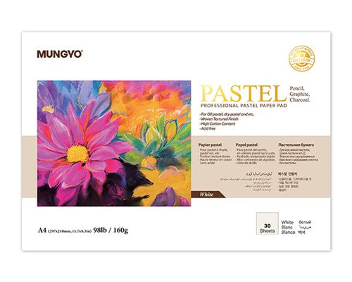 Mungyo Pastel Pad 160gsm White 20 Sheets A3