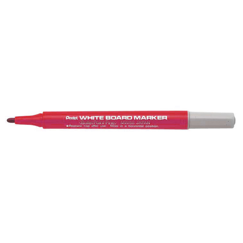pentel whiteboard marker small barrel mw5s 1.3mm
