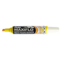 pentel maxiflo whiteboard marker mwl6 chisel 3.0-7.0mm#Colour_YELLOW