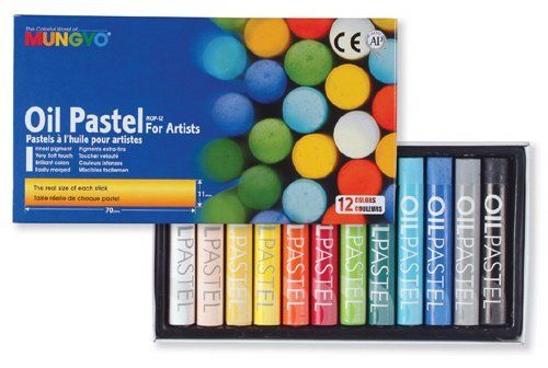 Mungyo Gallery Oil Art Pastel Sets For Artists#pack size_PACK OF 12