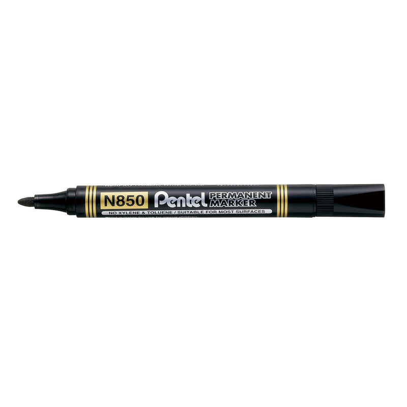 pentel permanent marker n850 bullet 1.5mm box of 12