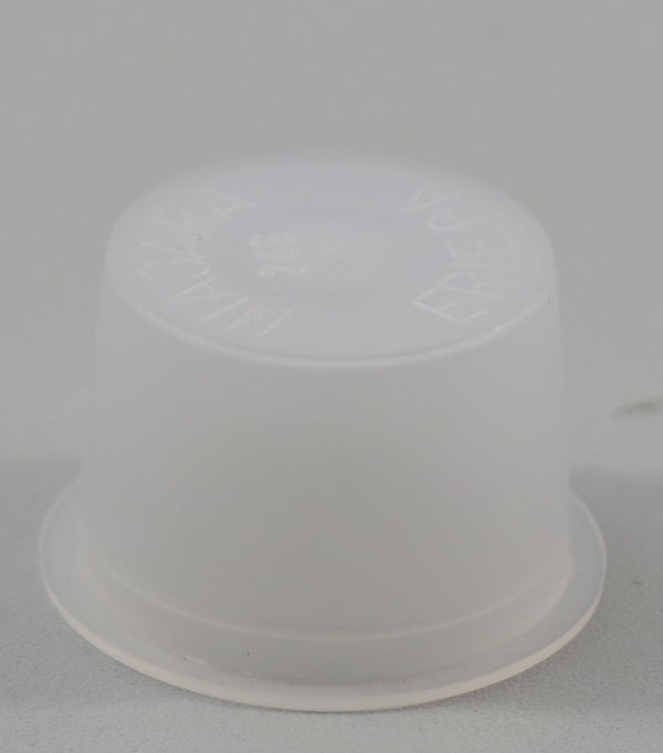 1inch White Plastic Stopper Transparent