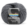 Sesia Nordica Merino DK Yarn 8ply#Colour_CHARCOAL (154)