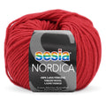 Sesia Nordica Merino DK Yarn 8ply#Colour_CHERRY RED (163)