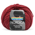 Sesia Nordica Merino DK Yarn 8ply#Colour_RUBY (466)