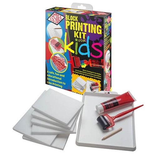 Essdee Printmaking Block Printing Kit For Kids