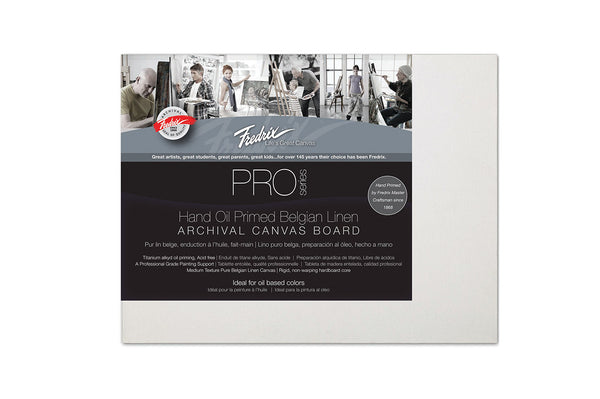 Fredrix Archival Oil Linen Canvas Boards