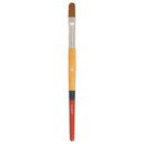 Princeton Snap! Series 9650 Art Brush Short Handle Gold Taklon Filbert