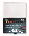Gallery Artists' Drawing Art Pastel Pack Of 12#Colour_EARTH TONES