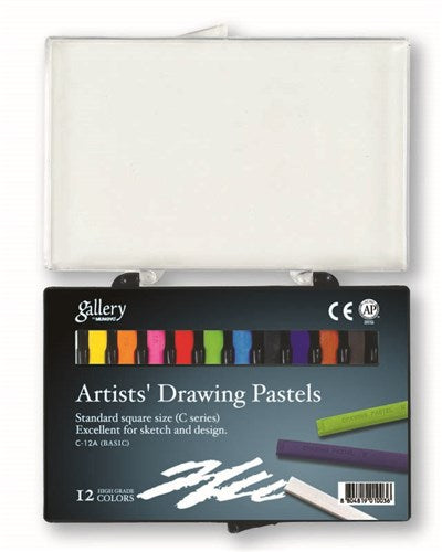 Gallery Artists' Drawing Art Pastel Pack Of 12