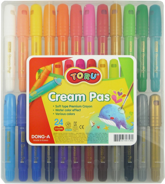 Dong A Toru Cream Pas Crayons Set of 24