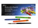 Mungyo Triangular Easy Grip Watercolor Crayons Set Of 12