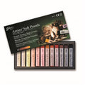 Gallery Soft Art Pastels Pack Of 12#Colour_EARTH TONES